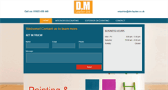 Desktop Screenshot of dm-layden.co.uk